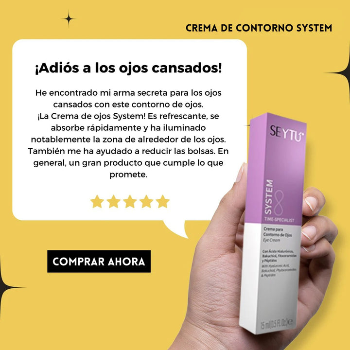 Crema para contorno de ojos